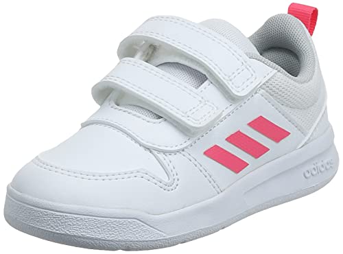 adidas Tensaur, Road Running Shoe, Cloud White/Real Pink/Cloud White, 40 EU