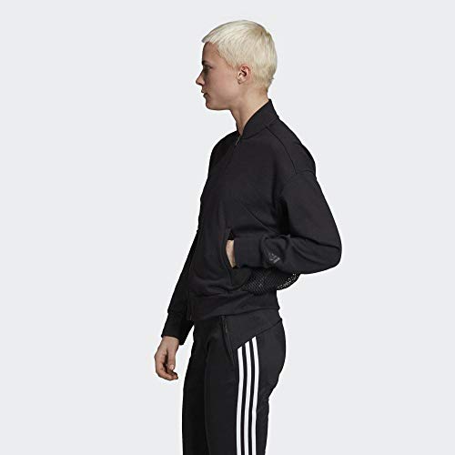 adidas W ID Mesh Bomb Chaqueta, Mujer, Negro, XS