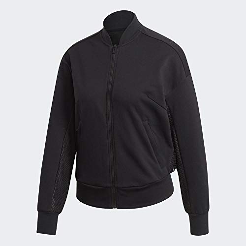 adidas W ID Mesh Bomb Chaqueta, Mujer, Negro, XS