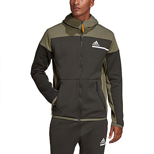 adidas ZNE AERORDY FZ Sudadera, Hombre, Tieley/ Verleg, S