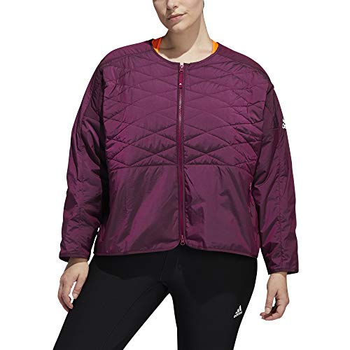 adidas Zne - Chaqueta acolchada para mujer, Mujer, GH4530, Powber, 3X