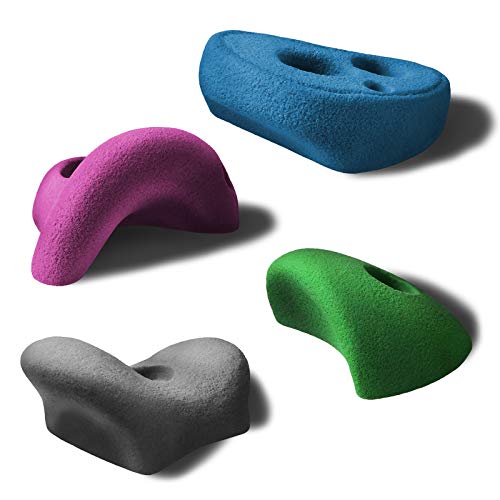 ALPIDEX 12 Talla L Presas de Escalada en un Juego de presas cazo para niños, Color:Color Mezclado