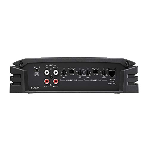 Alpine Electronics S-A32F - Amplificador Digital de 4 Canales