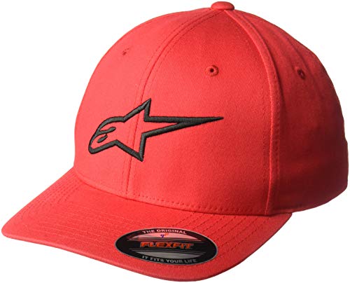 Alpinestars Hombre Ageless Curve Hat Gorra de béisbol Not Applicable, Rojo (Red/Black 3010), Large (Talla del Fabricante: LXL)