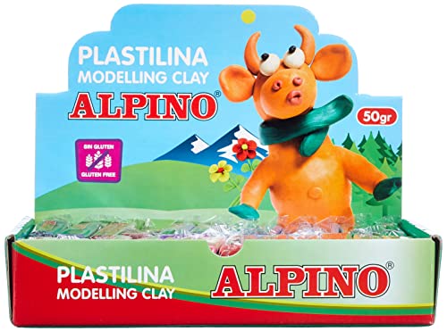 Alpino DP000915  - Plastilina, 24 unidades