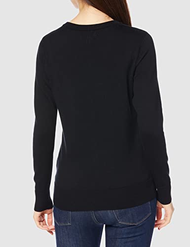 Amazon Essentials - Cárdigan ligero y largo para mujer., Negro (black), X-Small (EU XS - S)