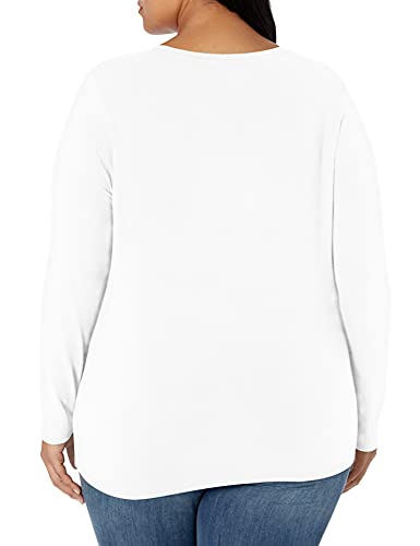 Amazon Essentials Long-Sleeve T-Shirt Novelty-t-Shirts, Blanco, Medium