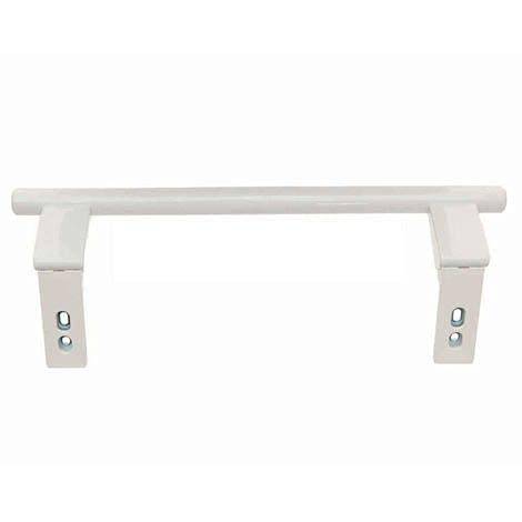 Anakel Home 7432602 Repuesto Tirador Compatible con Frigorífico LIEBHERR Blanco 31cm con Tapas Embellecedoras