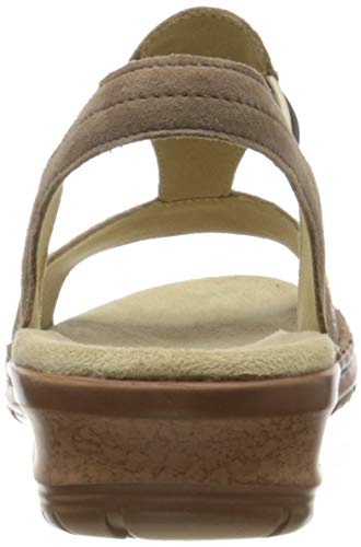 ARA Hawaii, Sandalias con Tira de T Mujer, Beige Pardo 75, 43 EU