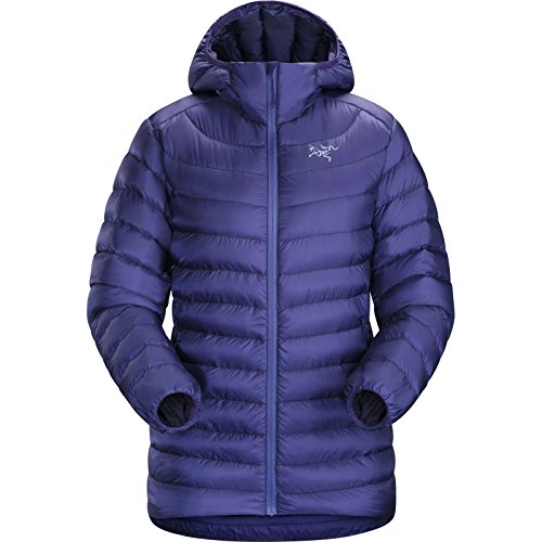 Arc'teryx Cerium LT Hoody Chaqueta con Capucha, Mujer, Azul (Dahlia), 3-4