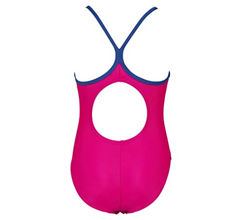 ARENA Logo Kids Girl One Piece, Niños, Freak Rose/Royal, 2-3