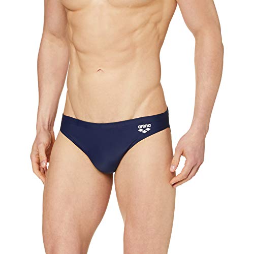 Arena M 5.5cm Brief Bañador Slip Ajustado Hombre Dynamo, Navy, 85