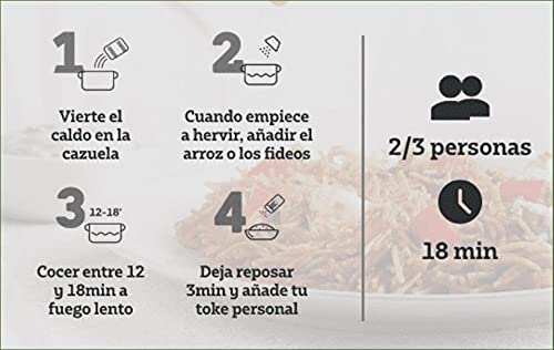 Argal Pontutoke Risotto de setas con caldo de carne. Ración para dos personas de 900 g - Pack de 4