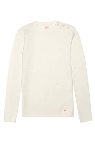 Armor Lux Pull Marin Groix Héritage Femme Jersey, Blanco (Bg3 Milk Bg3 Milk), 38 para Mujer