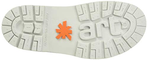 Art BIRMINGHAN, Sandalias Planas Mujer, White, 36 EU