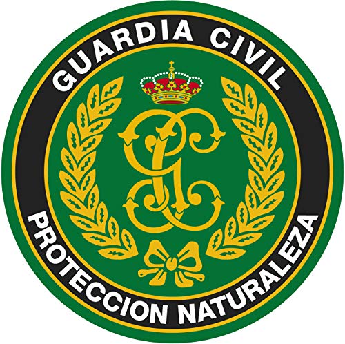 Artimagen Pegatina círculo Guardia Civil Seprona Protección Naturaleza ø 70 mm/ud.