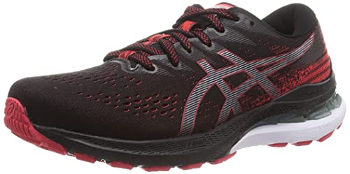 ASICS 1011b189-002_45, Hombre, Black Electric Red, EU