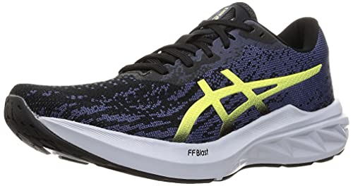 ASICS Dynablast 2, Zapatillas para Correr Hombre, Black Glow Yellow, 42 EU