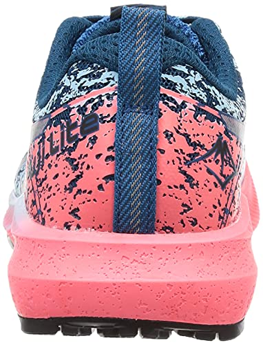 ASICS Fuji Lite 2, Zapatillas de Running Mujer, Bleu Foncã Gris, 41.5 EU