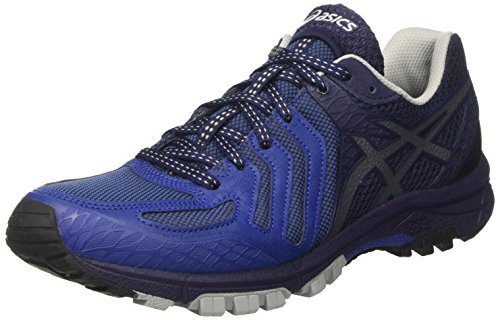 Asics Gel-Fujiattack 5, Zapatillas de Entrenamiento Hombre, Azul (Limoges / Black / Peacoat), 48 EU