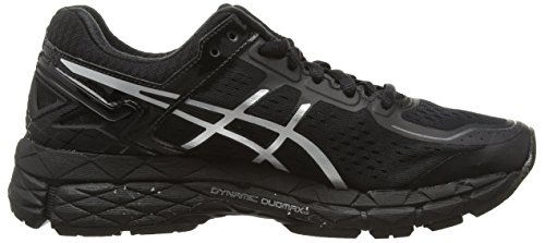 ASICS Gel-Kayano 22 - Zapatillas de Running para Mujer, Color Negro (Onyx/Silver/Charcoal 9993), Talla 35.5