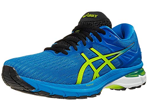 ASICS Men's GT-2000 9 Running Shoes, 10.5M, Directoire Blue/Lime Zest