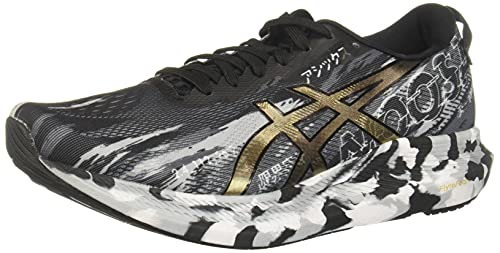 ASICS Men's Noosa Tri 13 Running Shoes, 11.5M, Black/Pure Gold