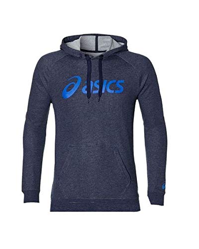 Asics SS20 Sweater, Peacoat Heather Blue, XL Unisex-Adult