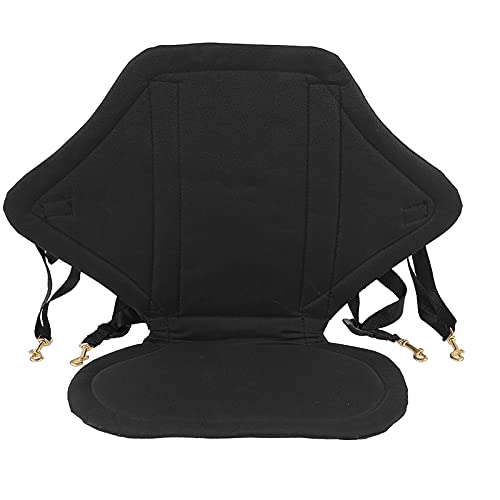 Asiento de kayak Asiento de respaldo de kayak Asiento de canoa Silla para tabla de SUP Correas ajustables Asiento de kayak cómodo portátil con respaldo acolchado para tablas de surf de SUP y cojines d