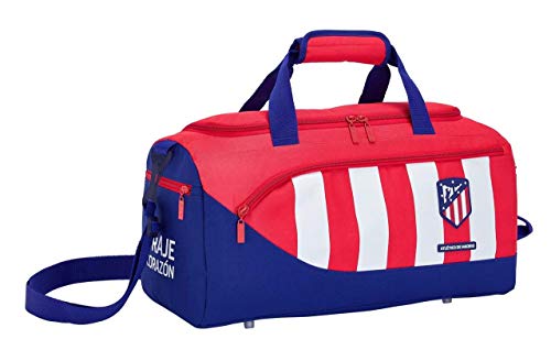 Atletico de Madrid Bolsa Deporte, Niños Unisex, Rojo, Talla única