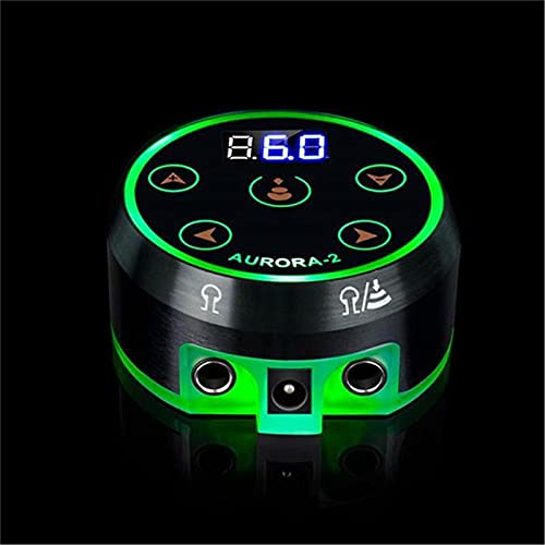 Aurora 2 Fuente De Alimentación Para Tatuajes Para Cartuchos De Máquinas Rotativas Y De Bobina Pantalla LCD De Pistola De Tatuaje,Aurora 2