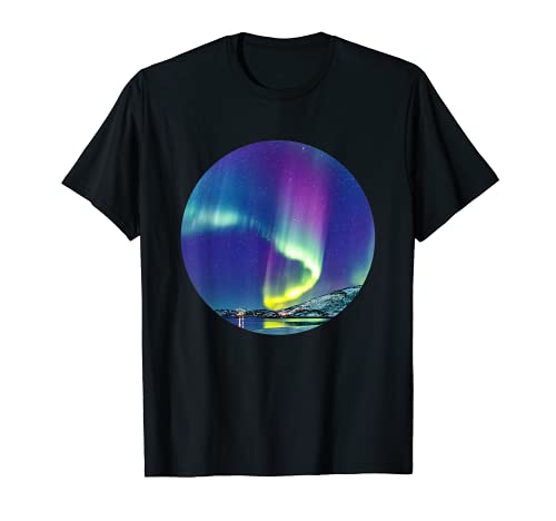 Aurora boreal de Alaska Camiseta