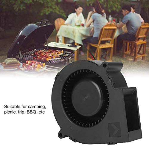 Barbacoa soplador de Aire Ventilador eléctrico Ligero portátil Encendedor Herramientas 12V 2.85A Accesorios de Estufa para Exterior