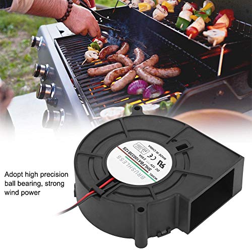 Barbacoa soplador de Aire Ventilador eléctrico Ligero portátil Encendedor Herramientas 12V 2.85A Accesorios de Estufa para Exterior