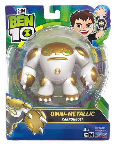 Ben 10 BEN66C10 Figuras de Acción Metálico Tema-Cannonbolt