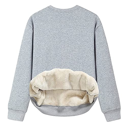 Berimaterry sudaderas mujer sin capucha de polar camiseta manga larga mujer invierno camiseta termica de liso camisetas basicas mujer chandal barato ropa mujer rebajas jersey mujer invierno