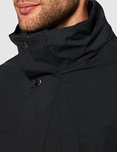 Bermudes Veste Sympatex Harbourg Chaqueta, Negro (Noir 153), Medium para Hombre