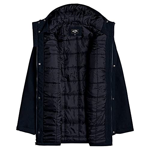 Billabong Alves - Chaqueta Parka para Hombre Chaqueta Parka, Hombre, Navy Heather, S