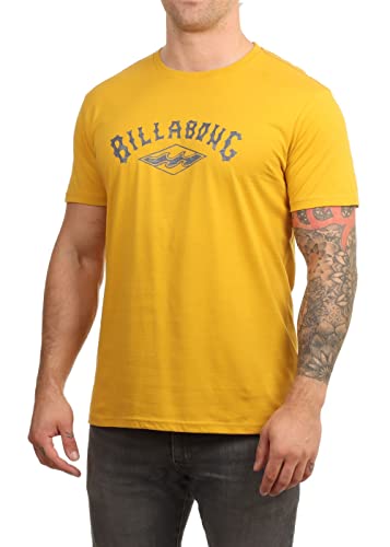 Billabong Arch Origin - Camiseta - Hombre - S - Amarillo