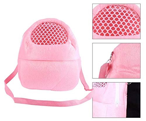 Biluer Bolsa de Transporte, 2PCS Pet Carrier Bag Hamster Carrier Hamster Travel Bag Adecuado para Transportar Ratas Hámsters Ratones Ardillas Chinchillas Erizos Y Otros Animales Similares