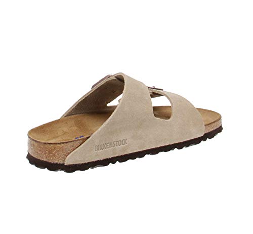 Birkenstock Arizona, Sandalias de Punta Descubierta Mujer, Beige (Taupe Taupe), 36 EU