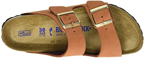 Birkenstock Arizona SFB, Sandalia Mujer, Pecan, 35 EU