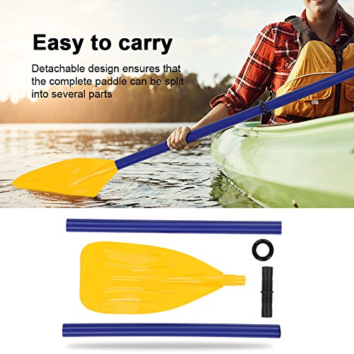 Bnineteenteam Palas de Kayak Palas Desmontables de Peso Ligero de 2 Piezas para Kayak de Bote Inflable