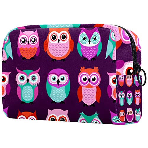 Bolsa de Maquillaje Bolsas de Aseo Organizador de cosméticos Bolsa con Cremallera para Mujeres Patrón de Koala de Dibujos Animados sin Costuras Vector