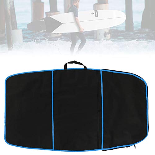 Bolsa de Tabla de Surf, Funda de Tabla de Surf Cubierta de poliéster Bolsa de Transporte Accesorio de Surf (Raya Amarilla, Raya roja, Raya Azul) (Color : Blue Stripe)