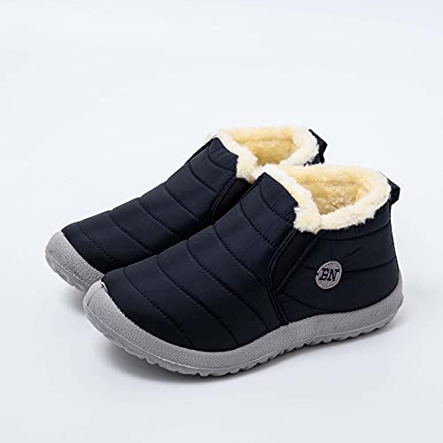 Botas De Nieve Mujer regalos para madres navidad botas de trabajo impermeables botines agua botas veganas mujer botas altas marrones botas con pelo botas ancho especial caña ancha