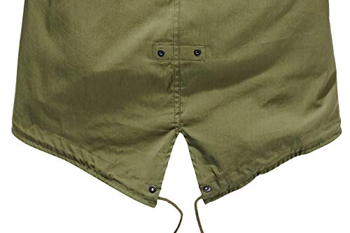 Brandit M51 Us Parka, Verde Oliva, S para Hombre