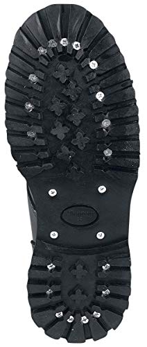 Brandit Phantom 14 Agujeros Unisex Botas Negro EU43, Piel, Regular