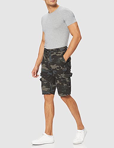 Brandit Urban Legend Shorts Pantalones Cortos Cargo, Flecktarn, 4XL para Hombre