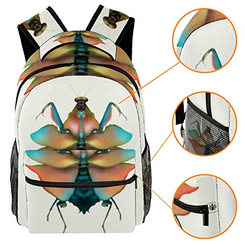 Bright Mantis Mochila de viaje para ordenador portátil, casual, duradera, mochila para hombres, mujeres, para trabajo, oficina, universidad, estudiantes, negocios, viajes, escuela, bolsa de libros